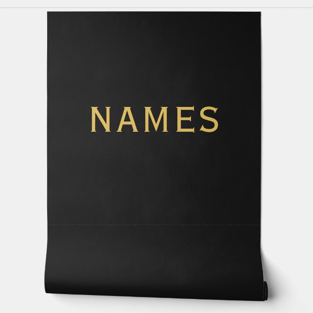 Papier Peint Personalized With Last Name or Nickname on Them (Déroulement)