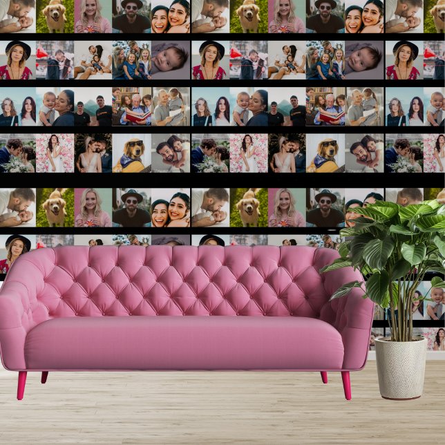 Papier Peint Personnalisé 20 Photo Collage Famille Créer votre  (Créateur téléchargé)