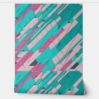 Papier Peint Personnalisé coloré 2' * 12' Vinyle texturé