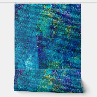 Papier Peint Personnalisé coloré 2' * 12' Vinyle texturé