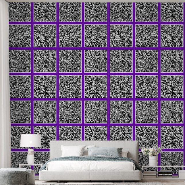 Papier Peint Personnaliser votre analyse de code QR Choisir une (Chambre à coucher)