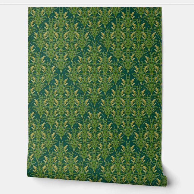 Papier Peint Pétales de la Cour de Moss et Mantle (Déroulement)
