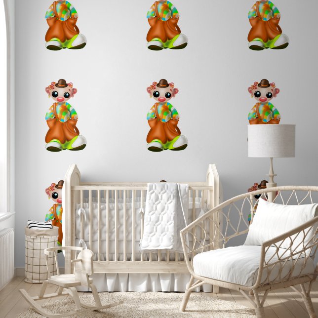 Papier Peint Petit Clown mignon (Enfants)
