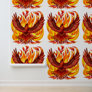 Papier Peint Phoenix mythologique immortelle Créature