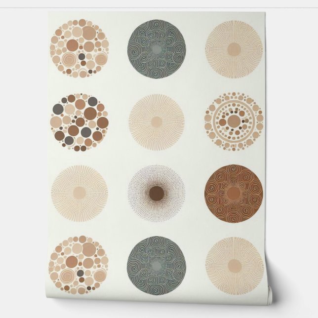 Papier Peint Pierres à pas (Déroulement)