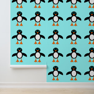 Papier Peint Pingouin mignon