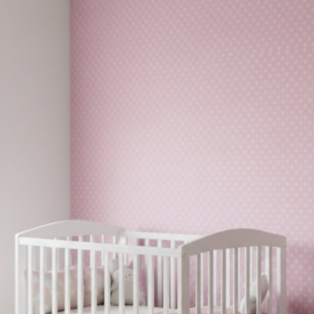 Papier Peint Pink & Gray Polka Dot Seamless Pattern (Créateur téléchargé)