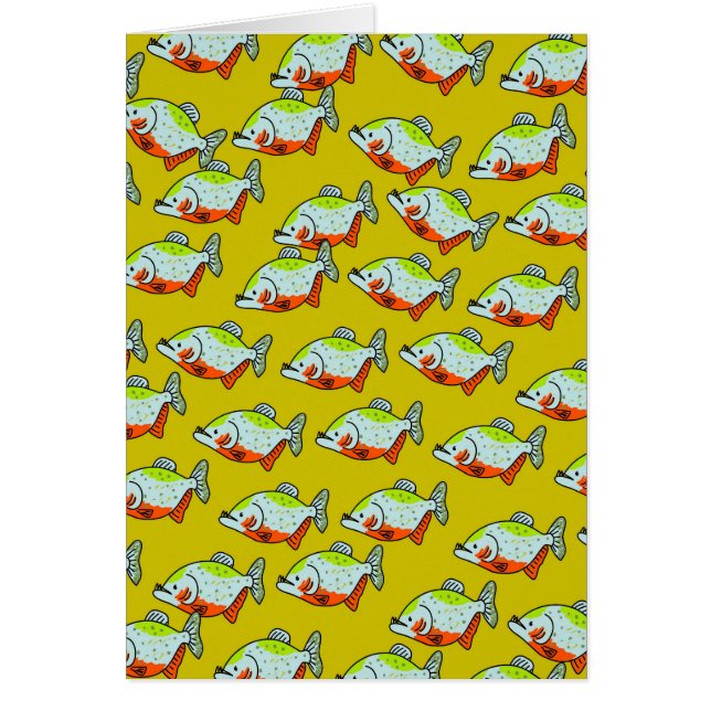 Papier peint Piranha (Devant)