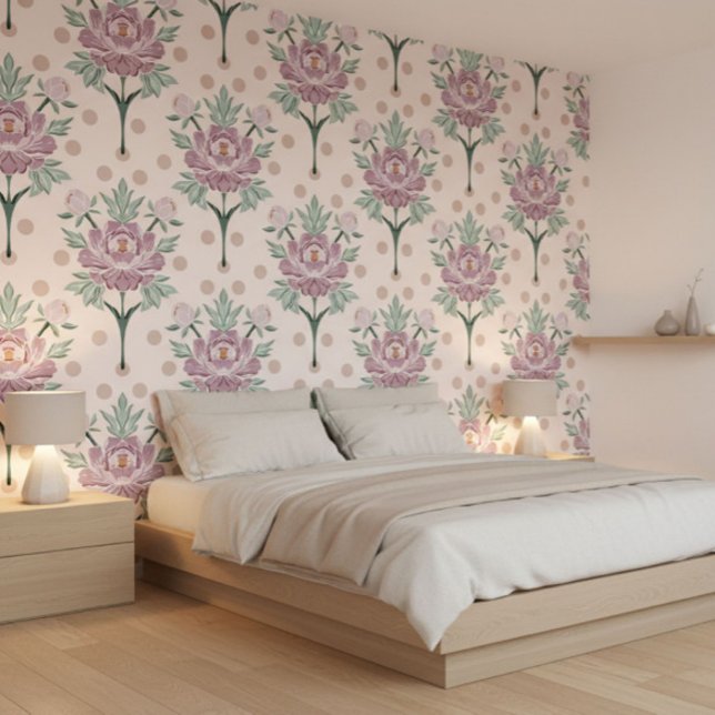 Papier Peint Pivoine rose  (Créateur téléchargé)