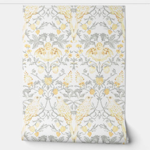 Papier Peint PixDezines William Morris Voleur de fraises jaunes