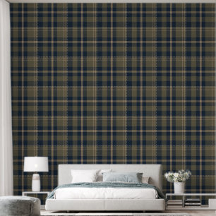 Papier Peint Plaid sur les terres de la marine et de l'olive