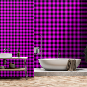 Papier Peint Plat de buffle rose Fuchsia d'un pouce