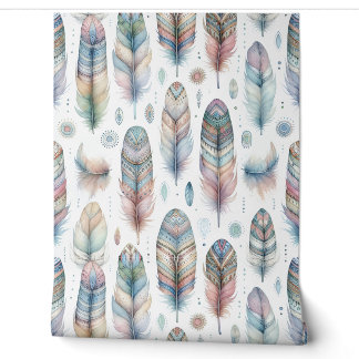 Papier Peint Plume Fantastique