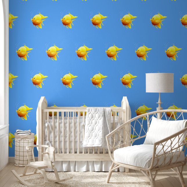 Papier Peint Poisson d'or (Enfants)