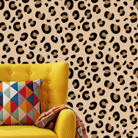 Papier peint poster de animal design Leopard savan