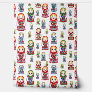 Papier Peint poupées russes