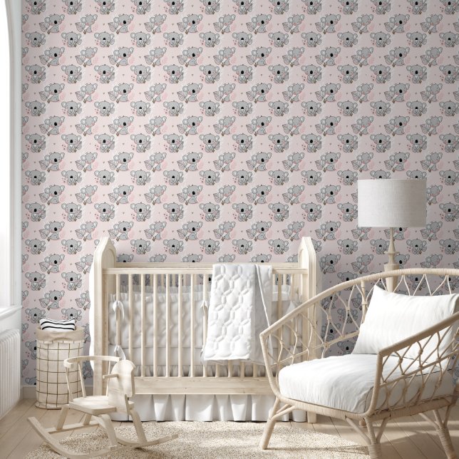Papier Peint Pouponnière des Koalas (Enfants)
