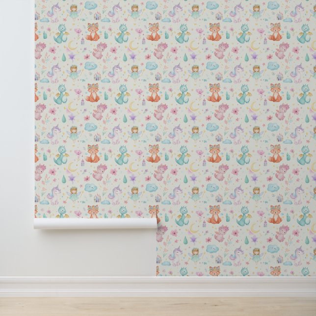 Papier peint pour chambre d'enfants, chambre de fi (Application)