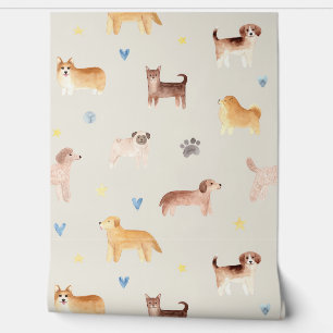 Papier Peint Pour l'amour des chiens