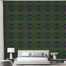 Poussière d'Or Vert foncé, Bleu et Rose Variation