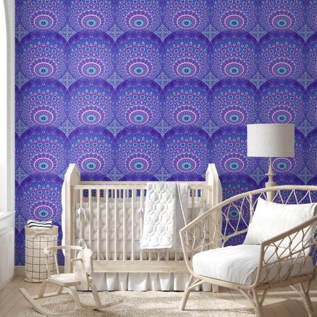 Papier Peint Power Mandala Motif sans coutures 3 (Enfants)