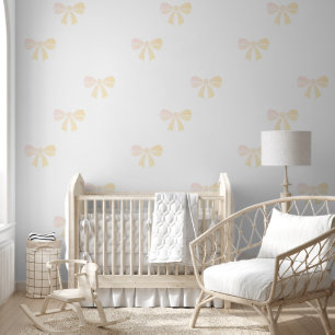 Papier Peint Préparatoire Fille Bébé Fille Neutre Arc