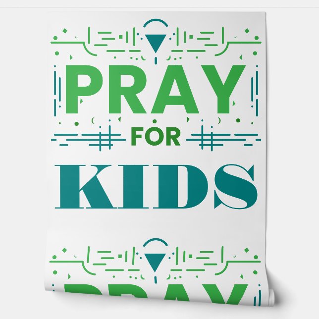 Papier Peint Priez pour les enfants (Déroulement)