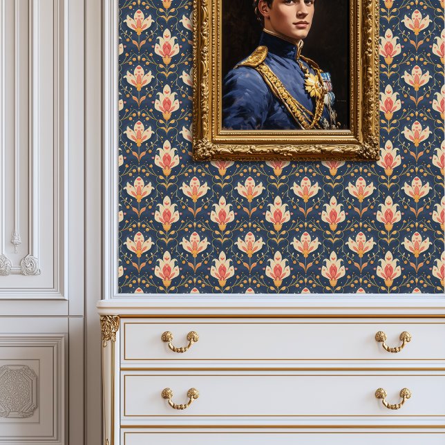 Papier Peint Princesscore en fleur de colombe enchantée (Enchanted Dove Blossom Princesscore Wallpaper)