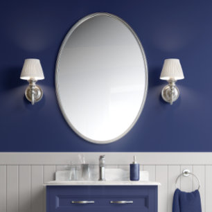 Papier Peint Profondeur Indigo classique - bleu indigo - modern