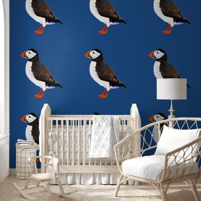 Papier Peint Puffin de l'Atlantique (Enfants)