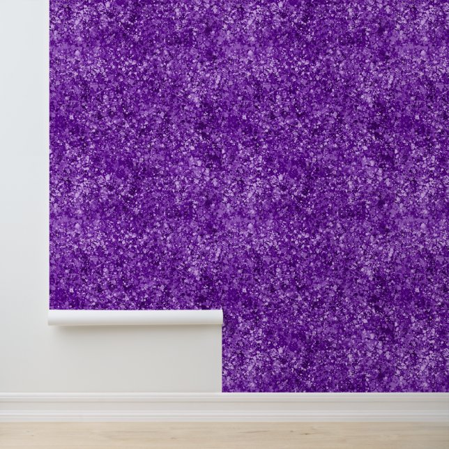 Papier Peint Purple Blanc Texture Granite Éperche Filles Motifs (Application)