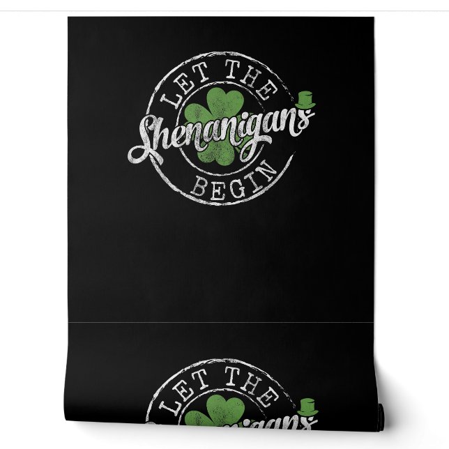 Papier Peint Que Les Shenanigans Commencent À Drôle Clovers St  (Déroulement)