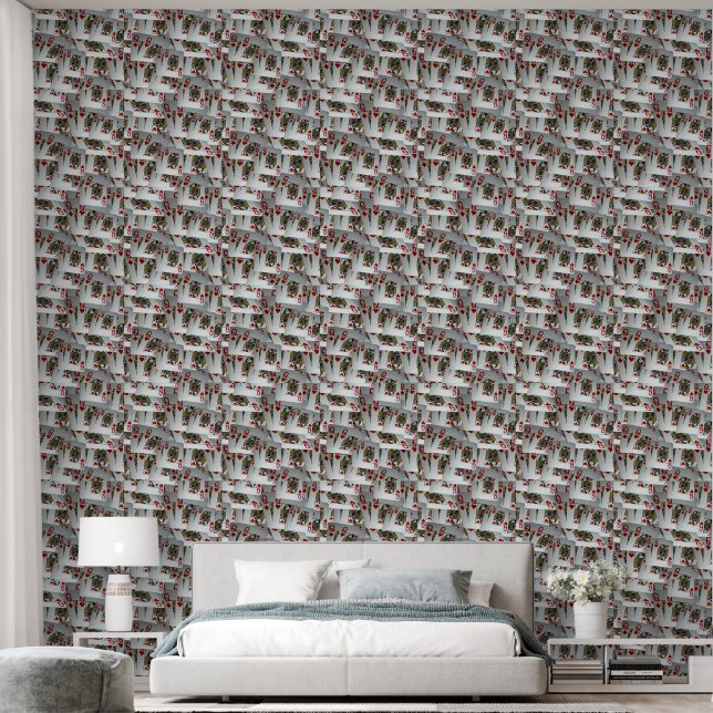 Papier Peint "Queen's Gambit : Scattered Pairs of Pocket Queens (Chambre à coucher)