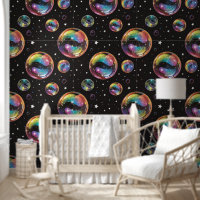 Rainbow Bubbles Motifs rustiques sans couture