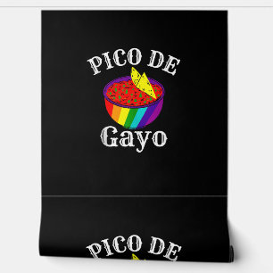 Papier Peint Rainbow LGBTQ Pico De Gayo Gay pride Drapeau Salsa