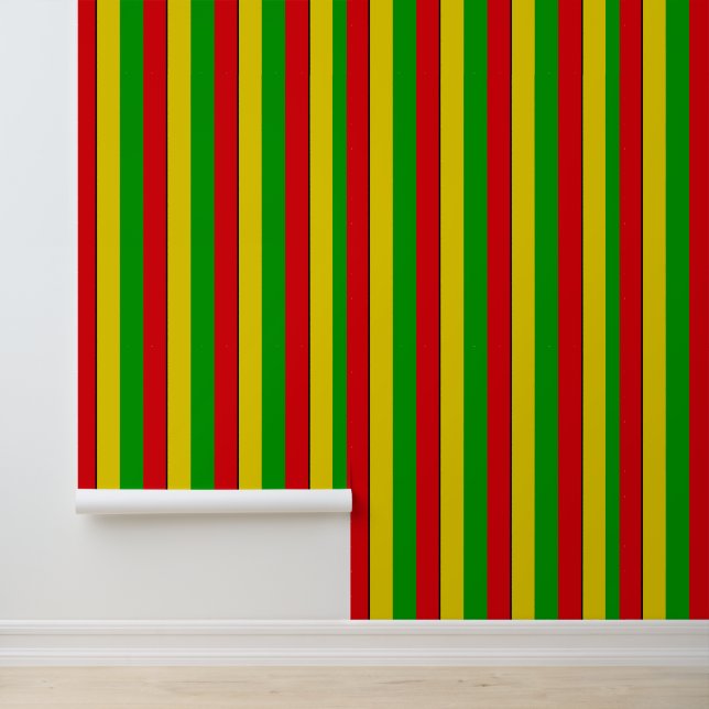 Papier Peint Rasta jamaïcaine en motifs (Application)