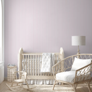 Papier Peint Rayures roses pastel simples