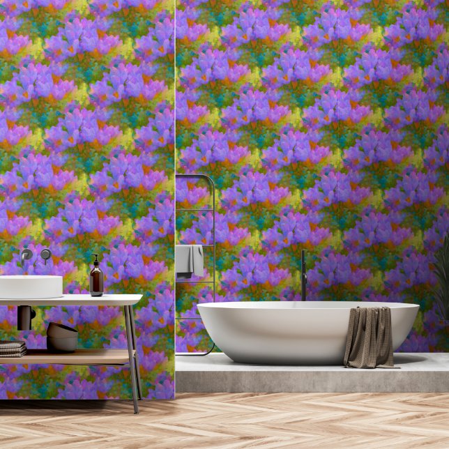 Papier Peint Réconforts d'hiver (Salle de bain)