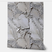 Relief en stuc texturé gris neutre