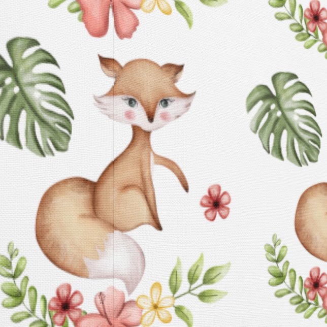 Papier Peint Renard mignon de la forêt (Couture)