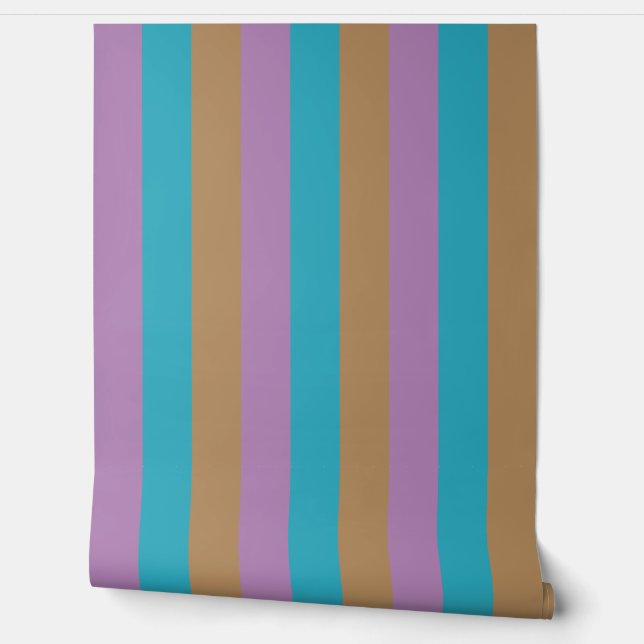 Papier Peint Rhubarb et Custard Candy Stripe SM (Déroulement)