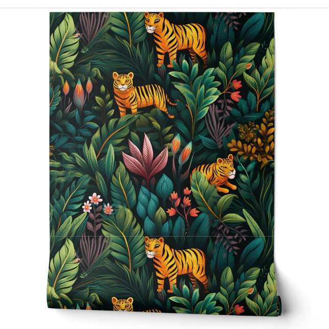 Papier Peint Roar & Explore Rainforest Botanical (Déroulement)