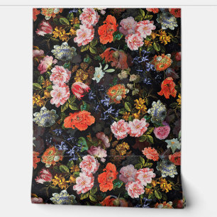 Papier Peint Romantisme de nuit Vintage flamande