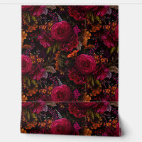 Romantisme d'été vintage Maximalisme Moody Floral