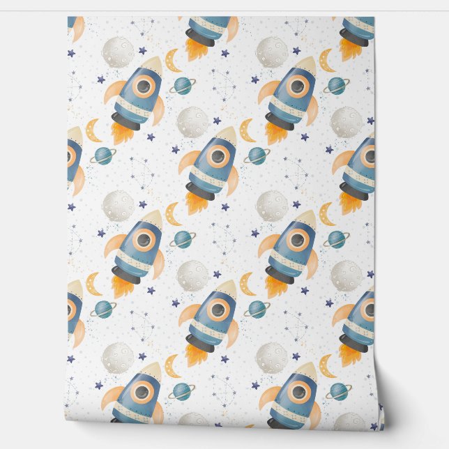 Papier Peint Roquette (Déroulement)