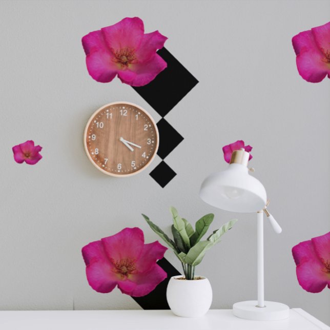 Papier Peint Rose au stylo-feutre moderne (Créateur téléchargé)