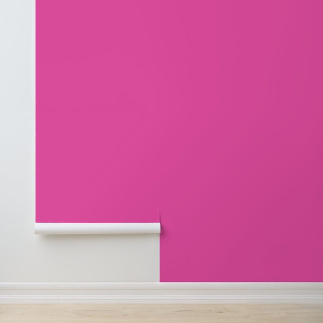 Papier Peint Rose chaud moderne (Application)