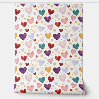 Papier Peint Royal Heart Tapestry