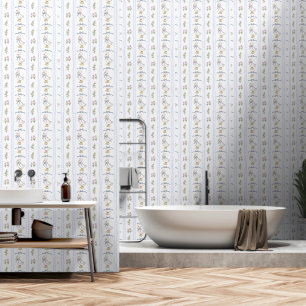 Papier Peint Ruban de motif d'oie mignon Cottagecore