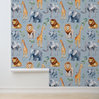 Safari Animaux Nursery Chambre pour enfants